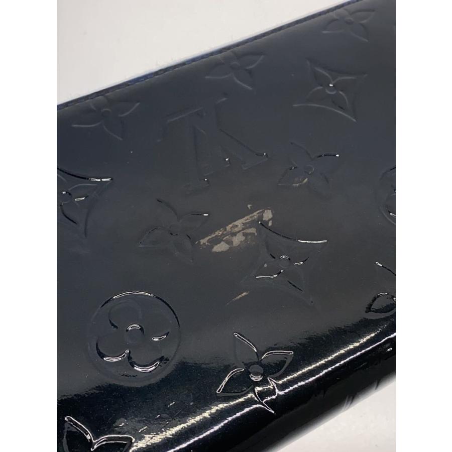 LOUIS VUITTON / ジッピー・ウォレット_モノグラム・ヴェルニ_BLK/エナメル/BLK/レディース LOUIS VUITTON◇ジッピー・ウォレット_モノグラム・ヴェルニ_BLK