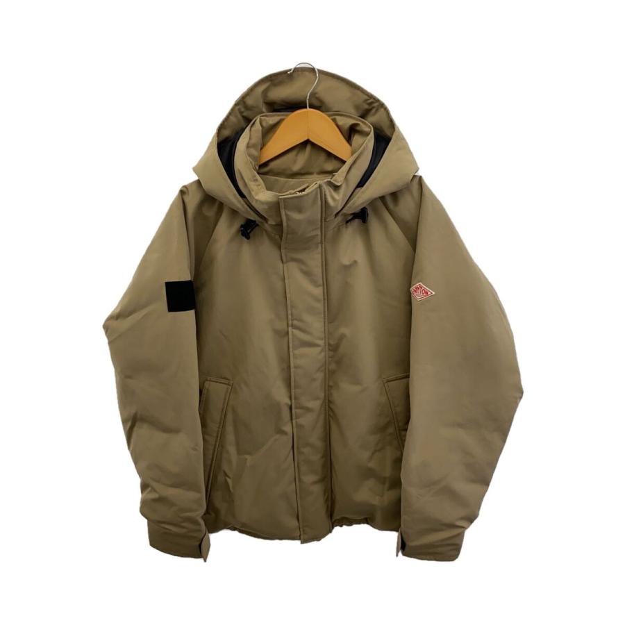 DANTON◇DOWN SPORT JACKET/ダウンジャケット/S/ナイロン/BEG DANTON◇DOWN SPORT JACKET/ダウンジャケット/S/ナイロン/BEG