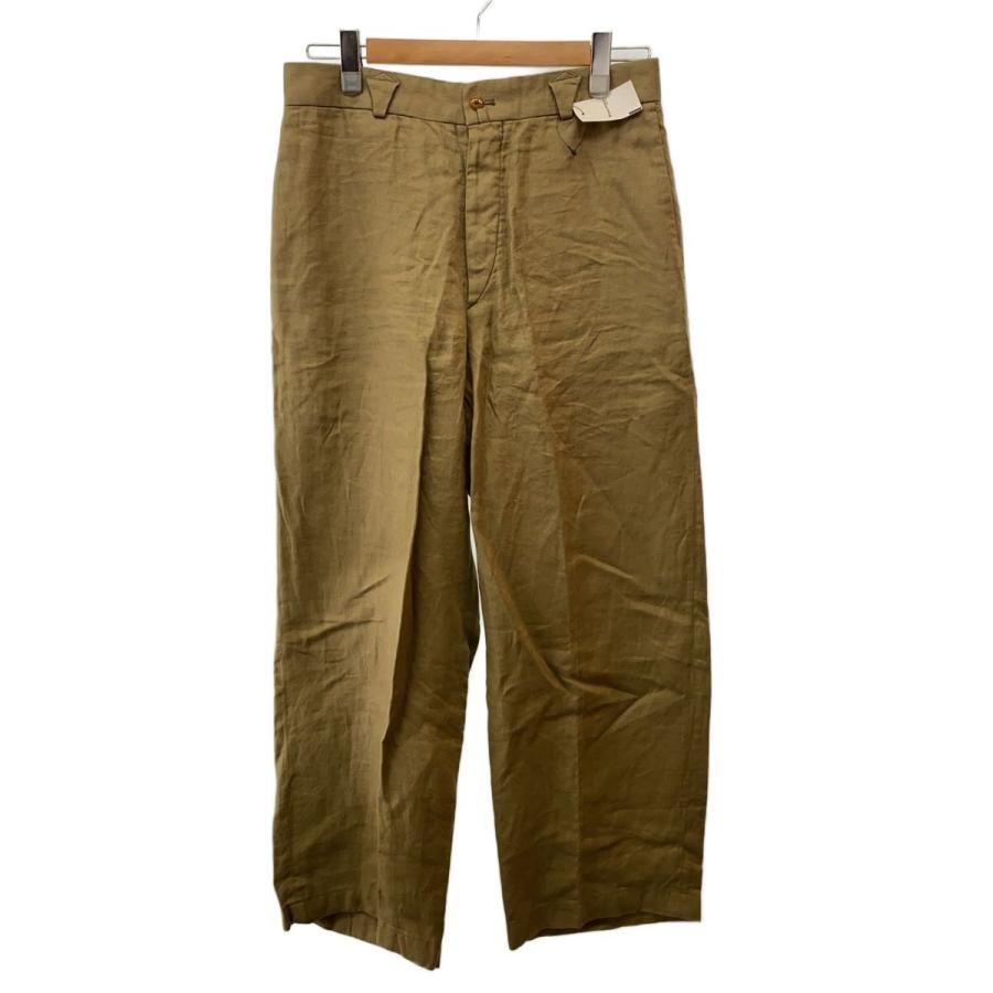 MAATEE&SONS◇Piped-Chino Before 52/ボトム/2/コットン/KHK/無地