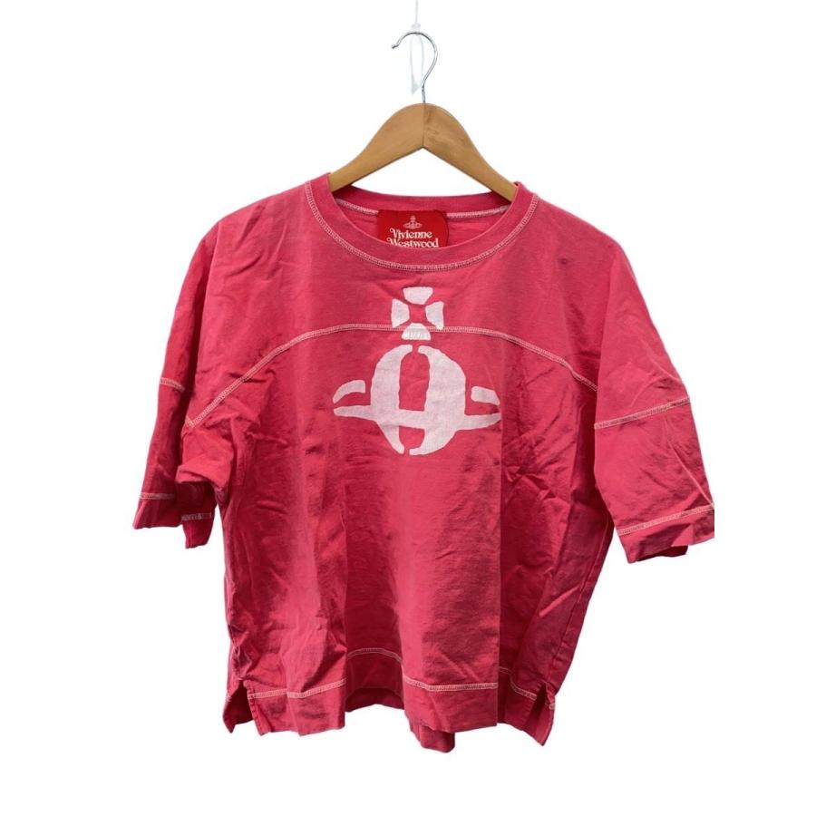 Vivienne Westwood RED LABEL◇Tシャツ/0/コットン/PNK/16-12-342013