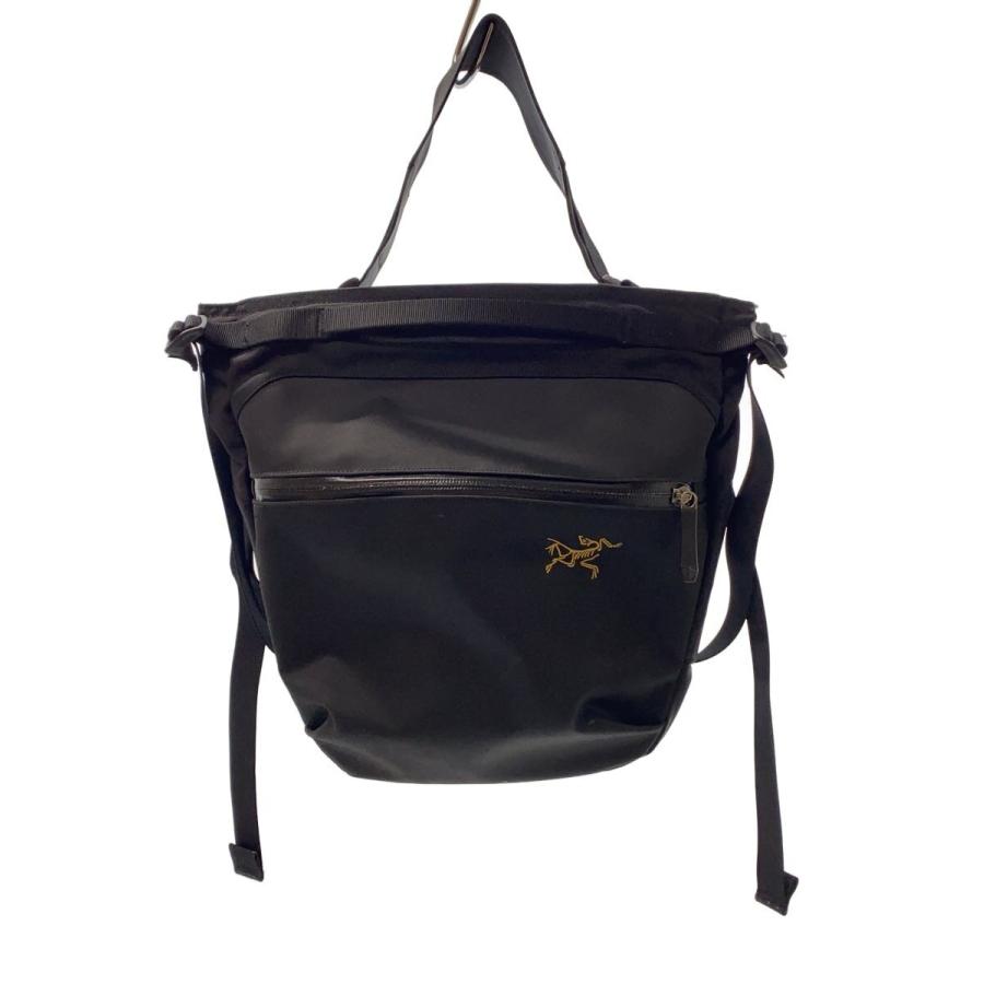 ARC'TERYX◇ショルダーバッグ/ナイロン/BLK/アロー8 : セカンド