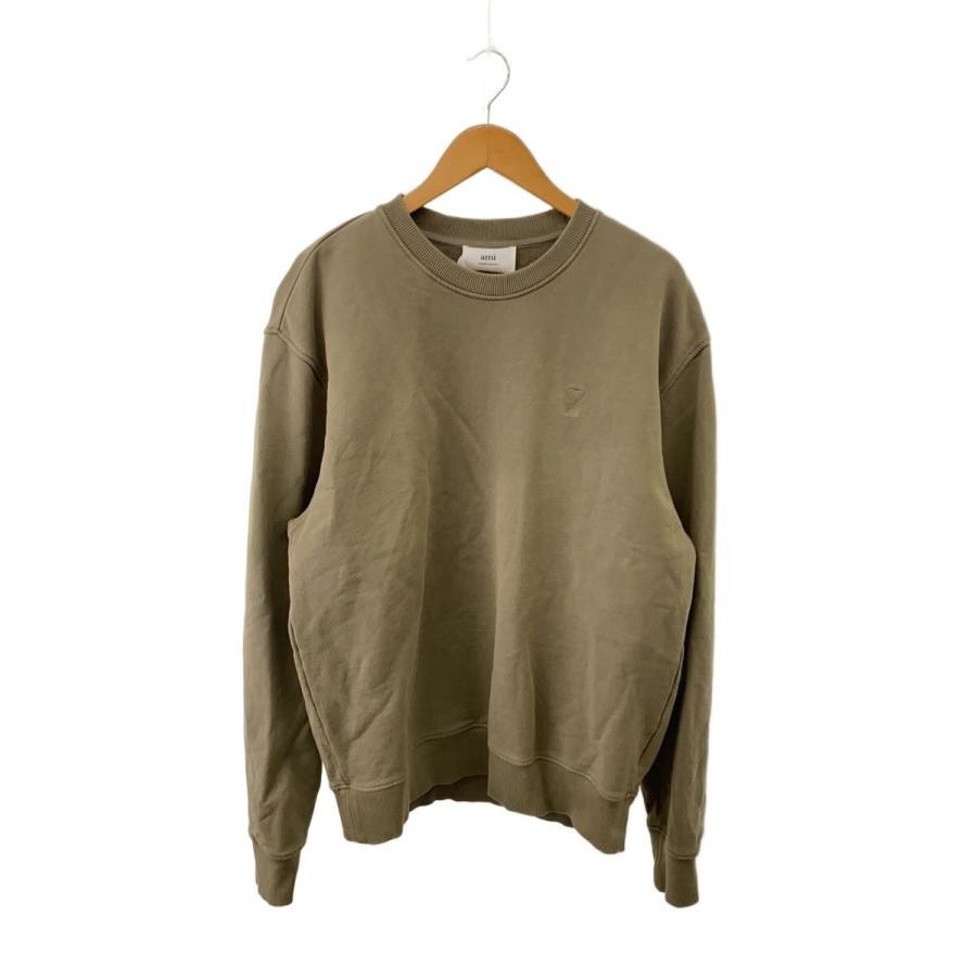 ami alexandre mattiussi◇スウェット/XL/コットン/KHK/無地