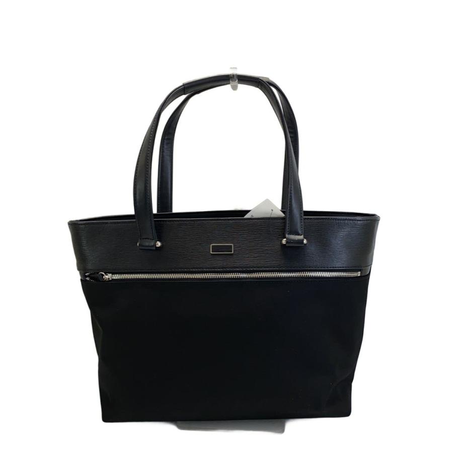 Calvin Klein◇リップル2/トートバッグ/BLK/無地/805572 : セカンド