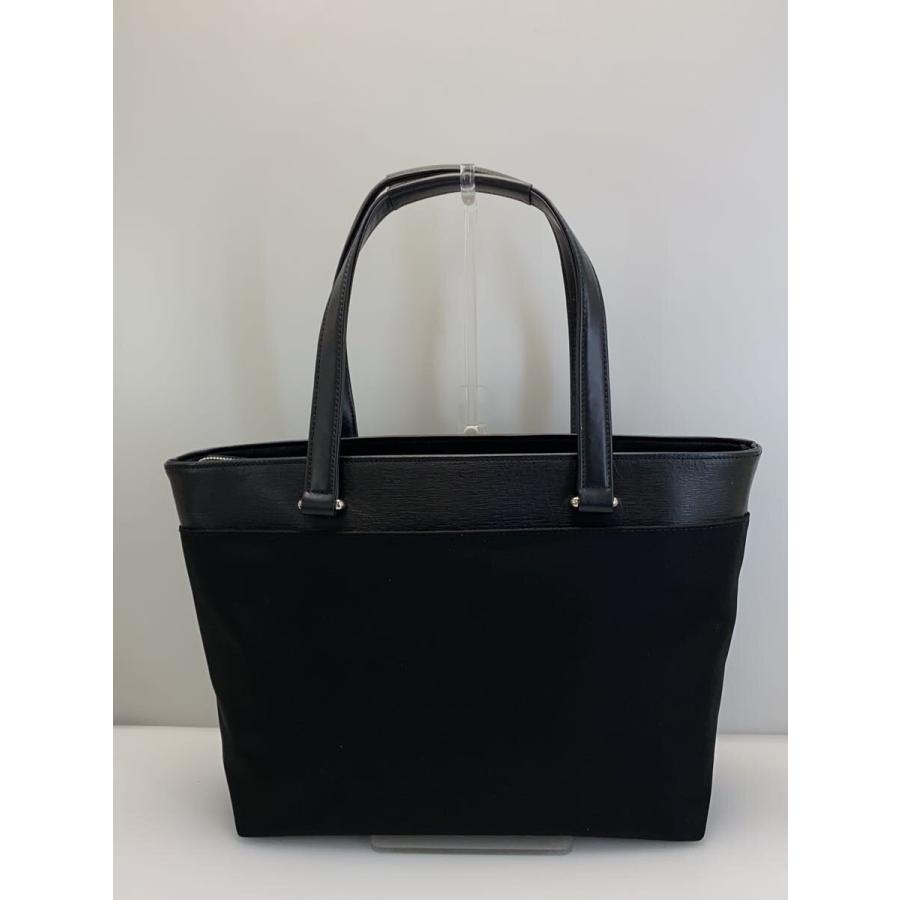 Calvin Klein◇リップル2/トートバッグ/BLK/無地/805572 : セカンド 