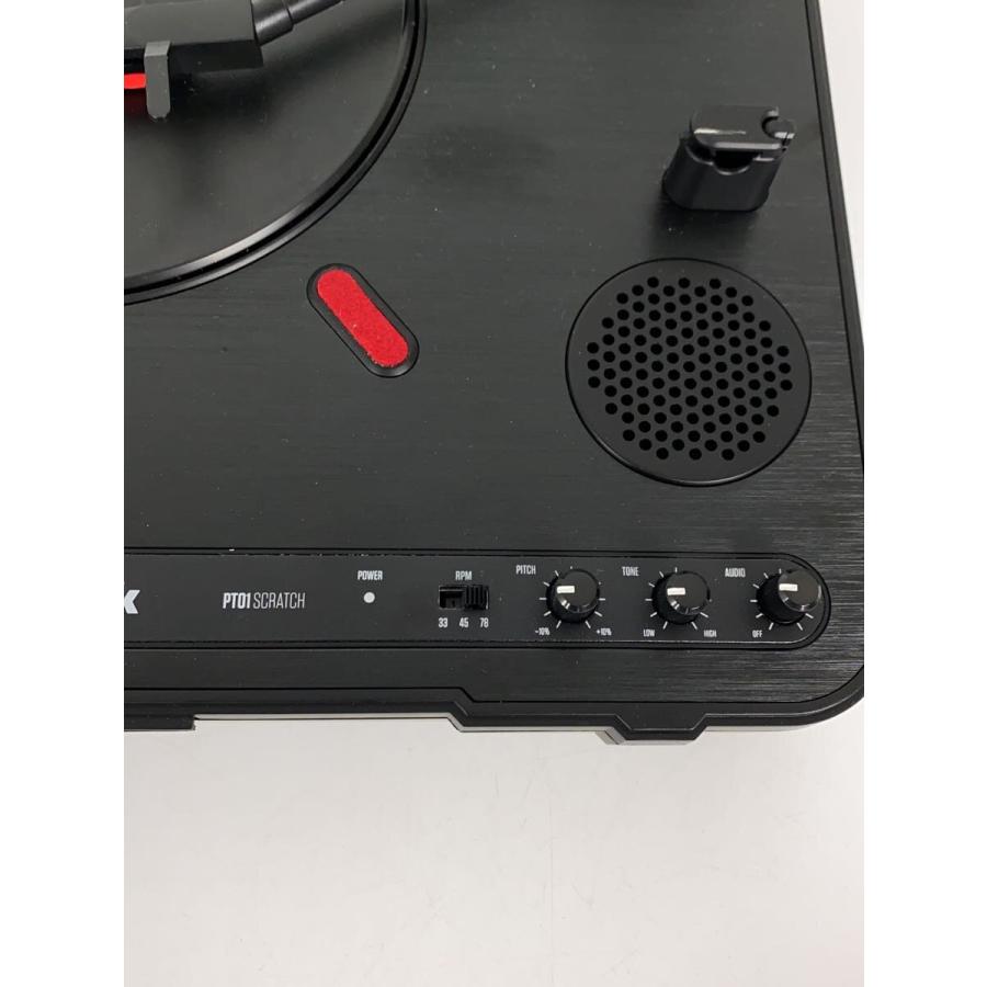 PT01 Scratch ポータブルターンテーブルと USB ケーブルなどセット Numark PT01 SCRATCH ポータブル ターンテーブル ヌマーク