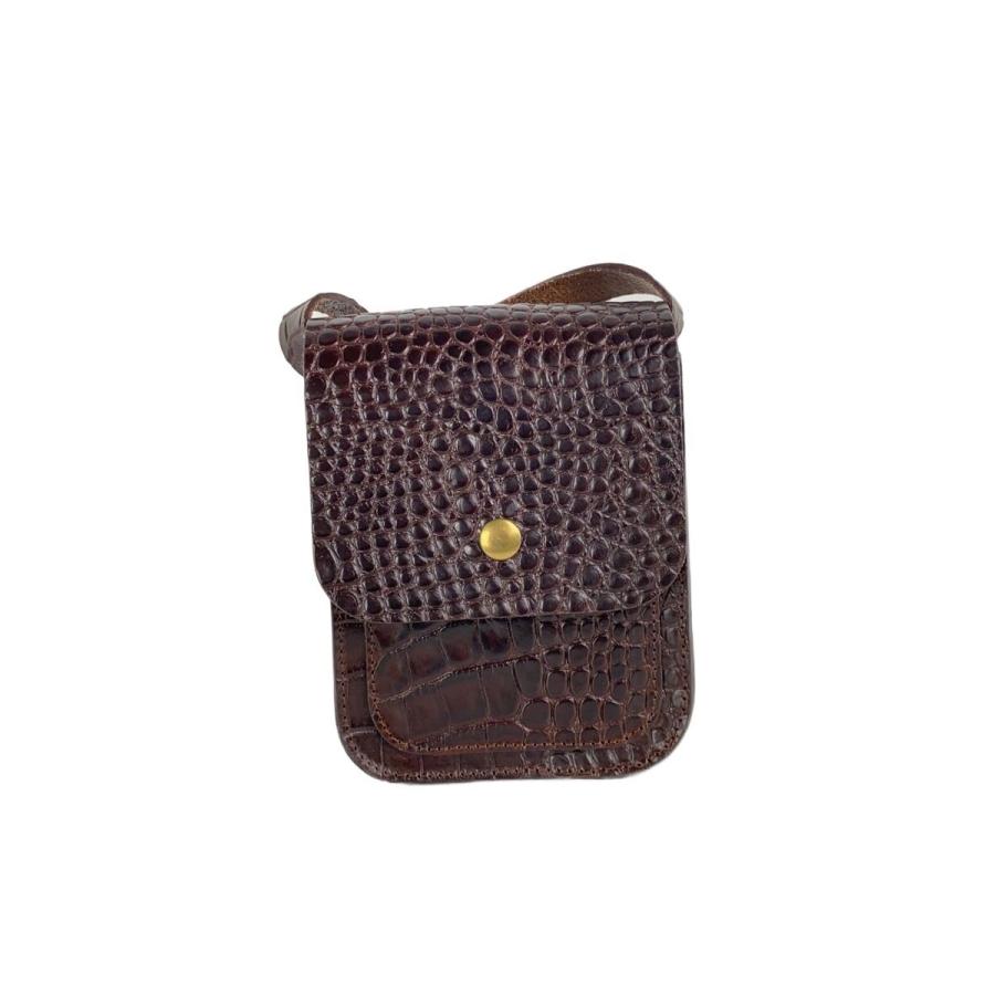 JOURNAL STANDARD LUXE◇ショルダーバッグ/レザー/ブラウン/23-092-450 