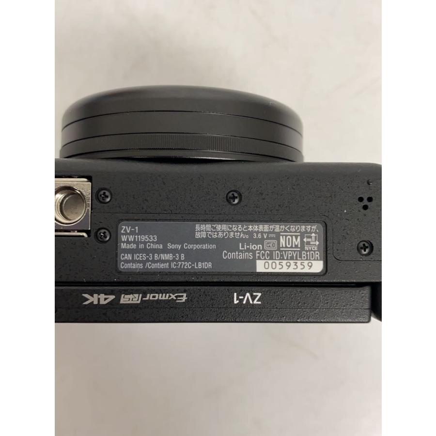 SONY◆コンパクトデジタルカメラ VLOGCAM ZV ZV-1/ブラック//_5