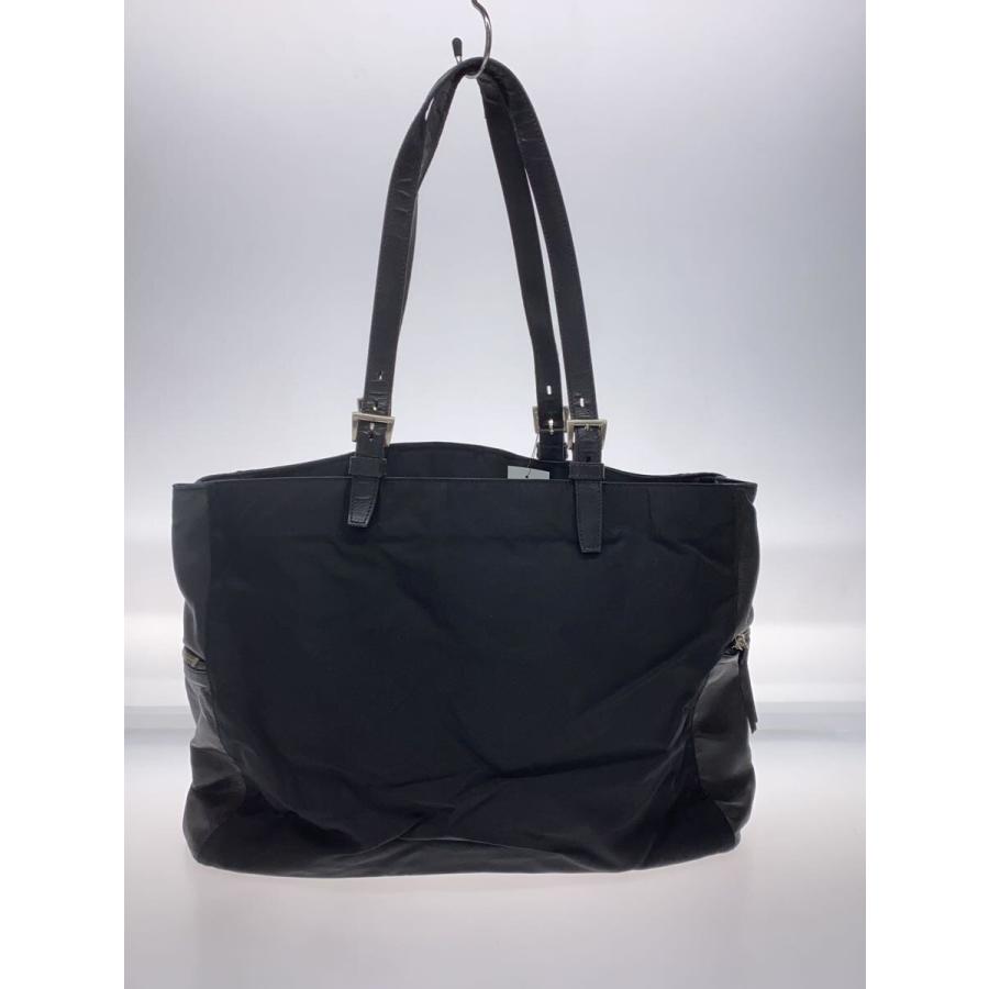 PRADA◇トートバッグ/ナイロン/BLK/無地 : セカンドストリートYahoo!店
