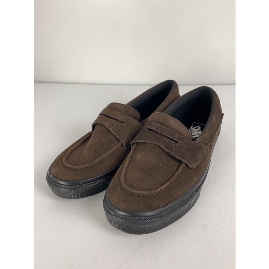 VANS◇コインローファー/27.5cm/ブラウン/スウェード/680790-0002