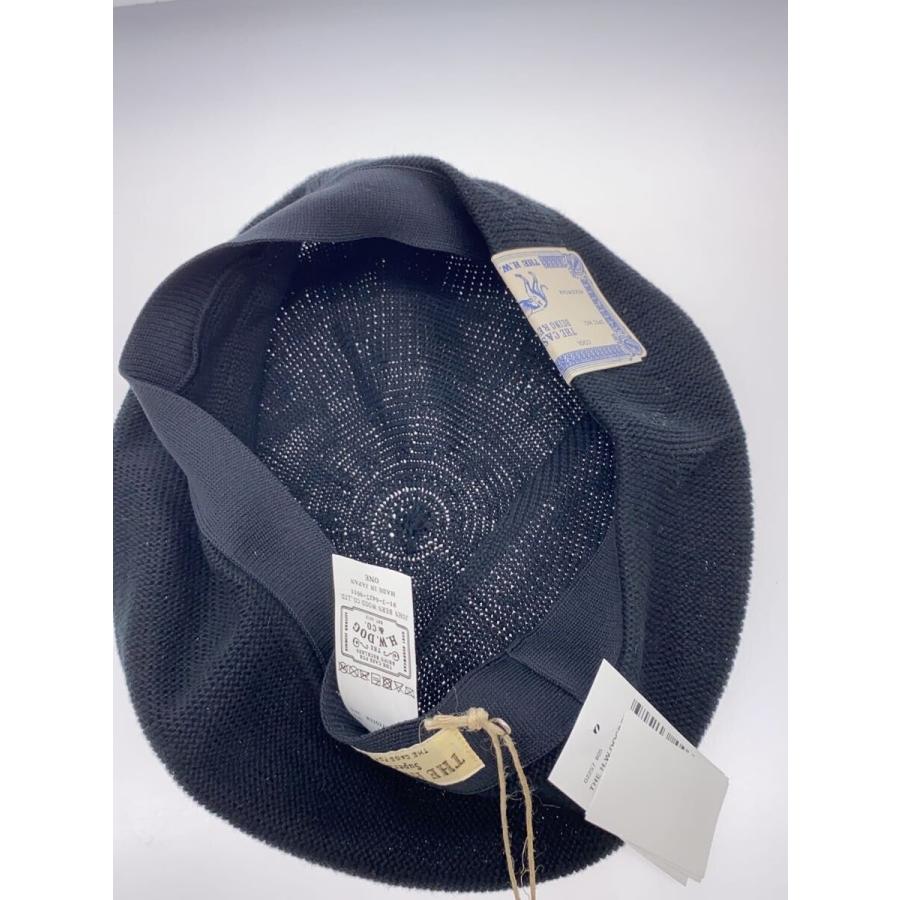 THE H.W.DOG&CO.◇COTTON BASIC BERET/ベレー帽/--/コットン/BLK/無地