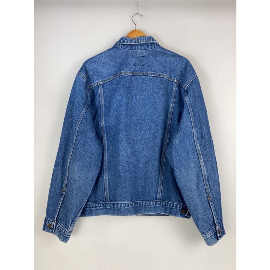 Carhartt◇トラッカージャケット/デニム/インディゴ/90s/USA製/J12 DST