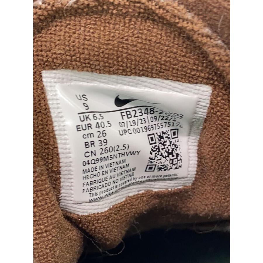 NIKE◇AIR FORCE 1 WILD_エア フォース ワイルド/26cm/BRW NIKE◇AIR FORCE 1 WILD_エア フォース ワイルド/26cm/BRW