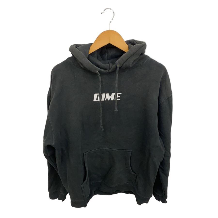 Dime◇パーカー/--/コットン/BLK/無地/IND4000C : セカンドストリート