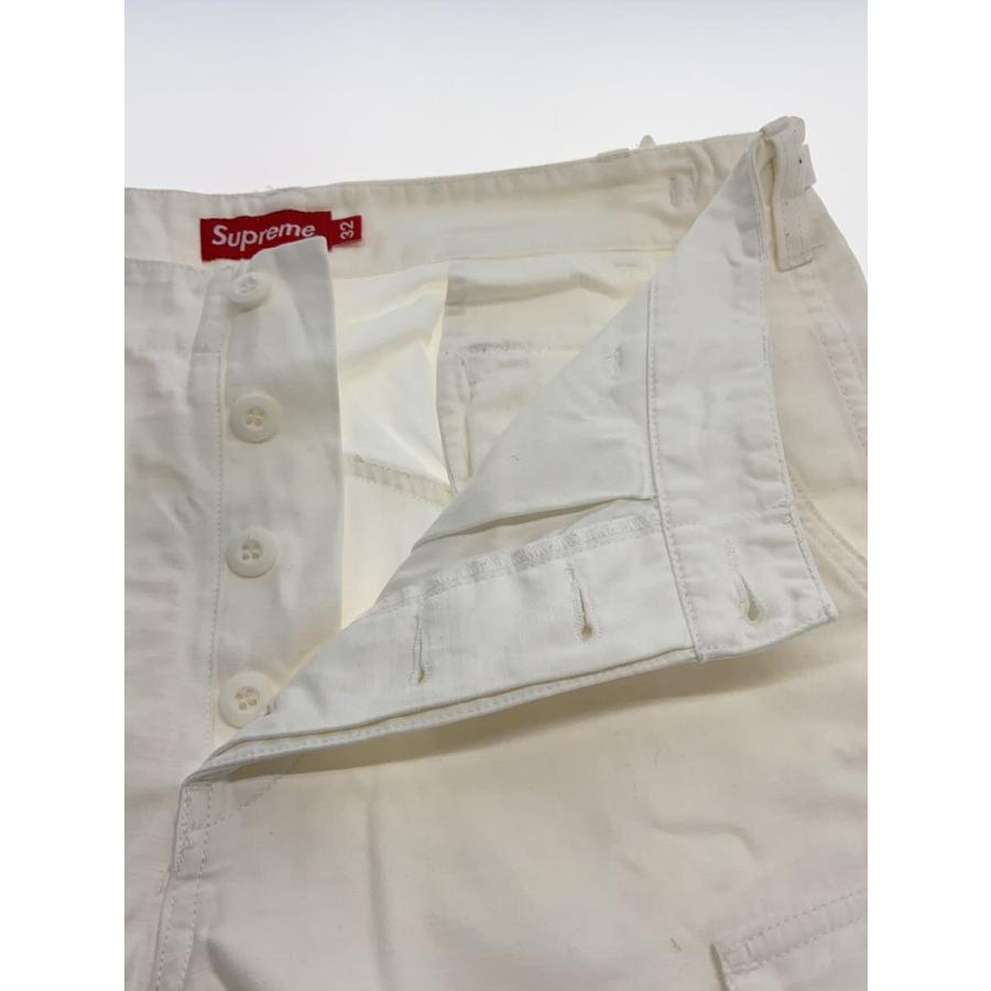 Supreme / カーゴパンツ/32/コットン/WHT/無地 Supreme◇カーゴパンツ/32/コットン/WHT/無地 : セカンドストリート