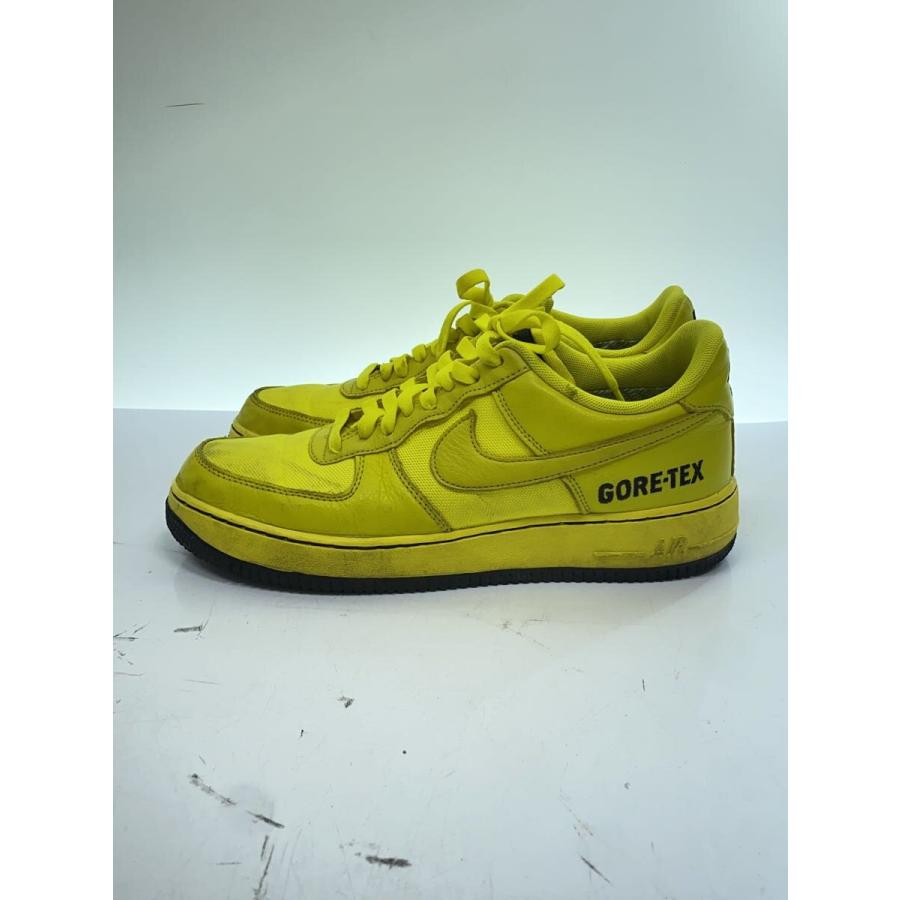 NIKE◇AIR FORCE 1 GTX/エアフォース ゴアテックス/イエロー/CK2630 