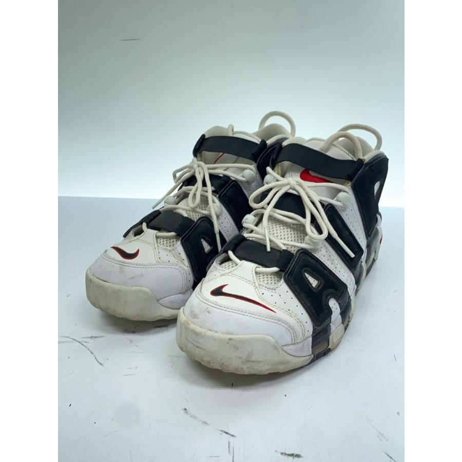 NIKE◇AIR MORE UPTEMPO/エアモアアップテンポ/ホワイト/414962-105 