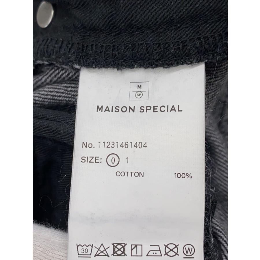 MAISON SPECIAL◇カーゴパンツ/0/デニム/ブラック/11231461404 ワイド