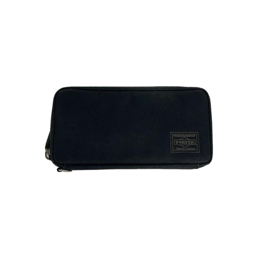 PORTER◇ディルロングウォレット/長財布/ブラック/メンズ/653-09111