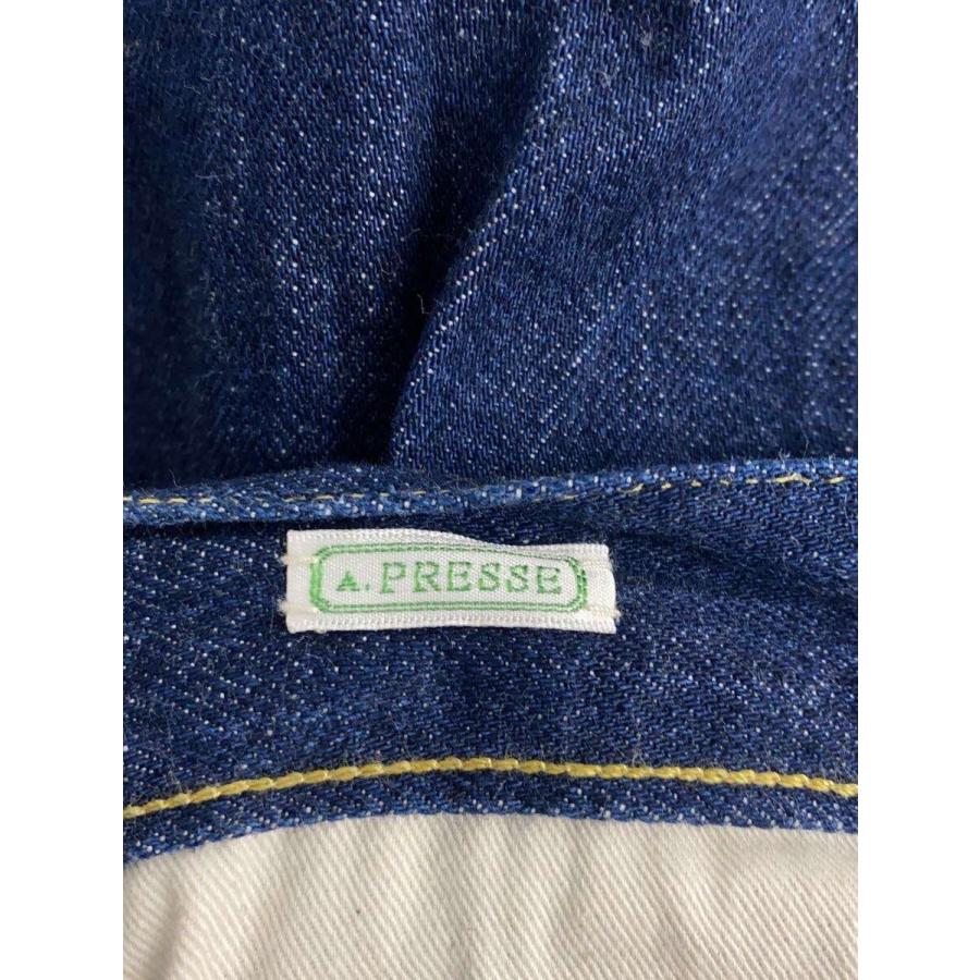 A.PRESSE◆No.22 Washed Wide Denim Pants/34/デニム/ブルー/25AAP-04-17の画像