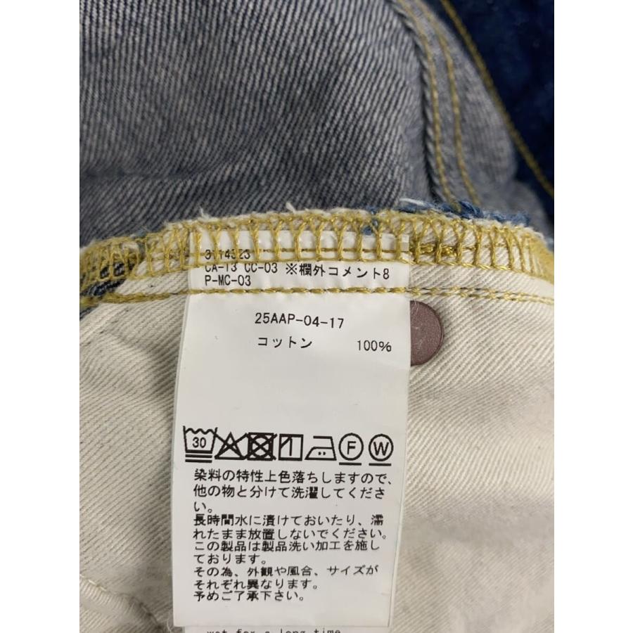 A.PRESSE◆No.22 Washed Wide Denim Pants/34/デニム/ブルー/25AAP-04-17の画像