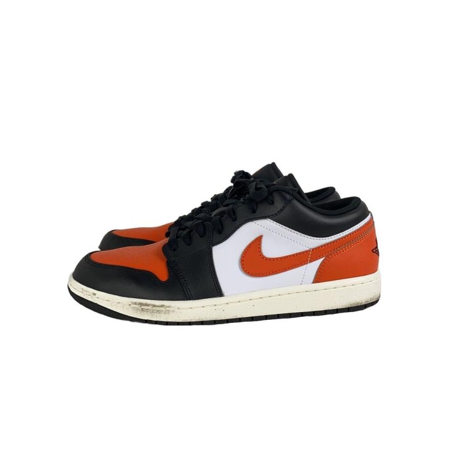 NIKE◇AIR JORDAN 1 LOW_エア ジョーダン ロー/28cm/オレンジ/レザー 