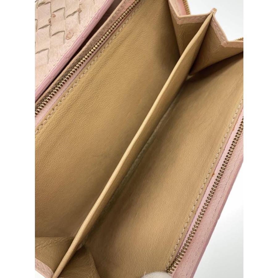 BOTTEGA VENETA◇長財布/--/ピンク/レディース/150509/ : セカンド