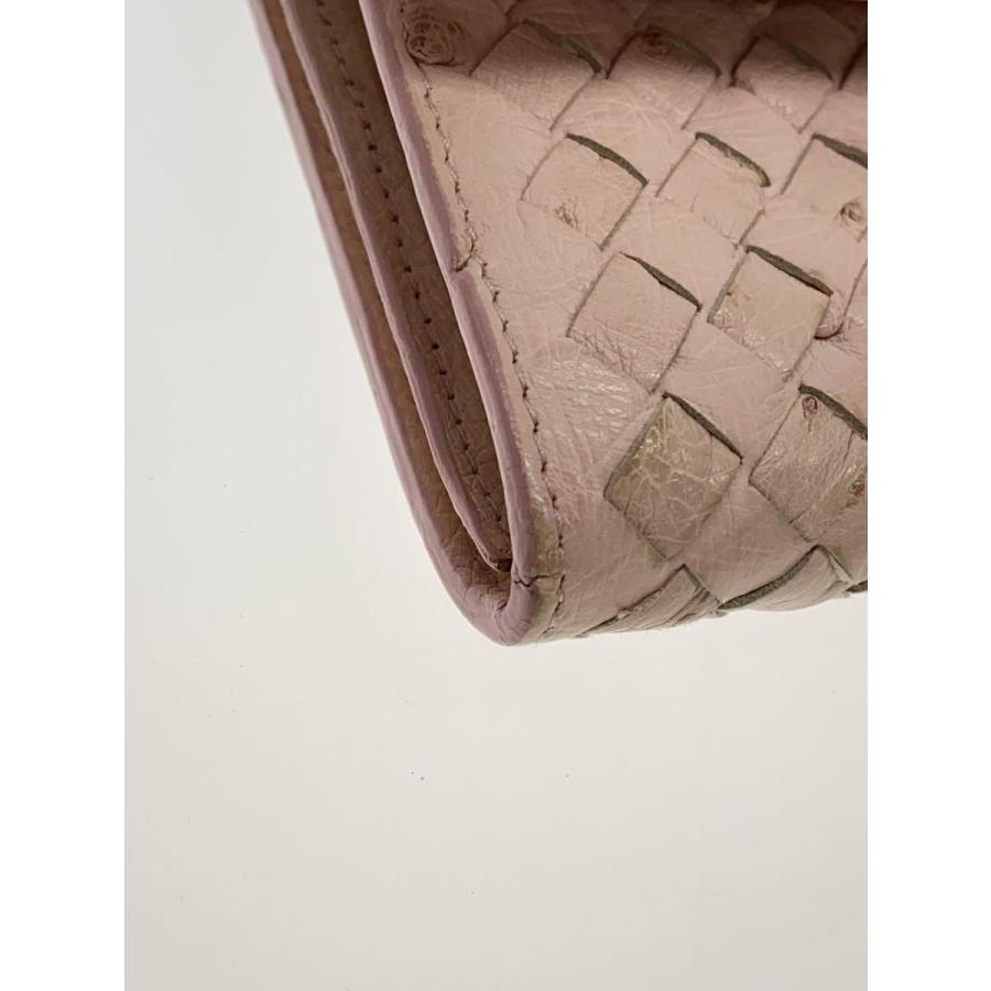 BOTTEGA VENETA◇長財布/--/ピンク/レディース/150509/ : セカンド