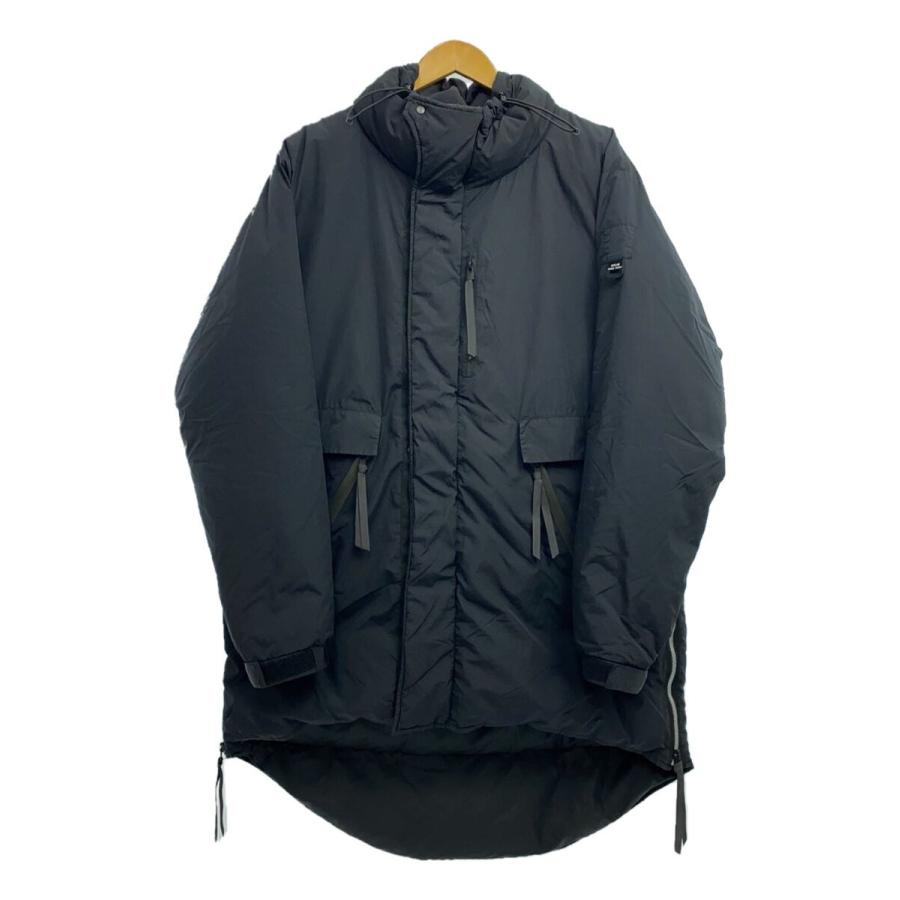 WISLOM◇ダウンジャケット/ナイロン/ブラック/18-10102M/モンスター