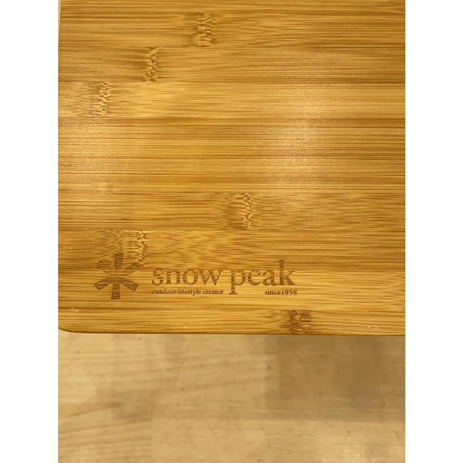 snow peak◇テーブル/ワンアクションローテーブル竹/ローテーブル