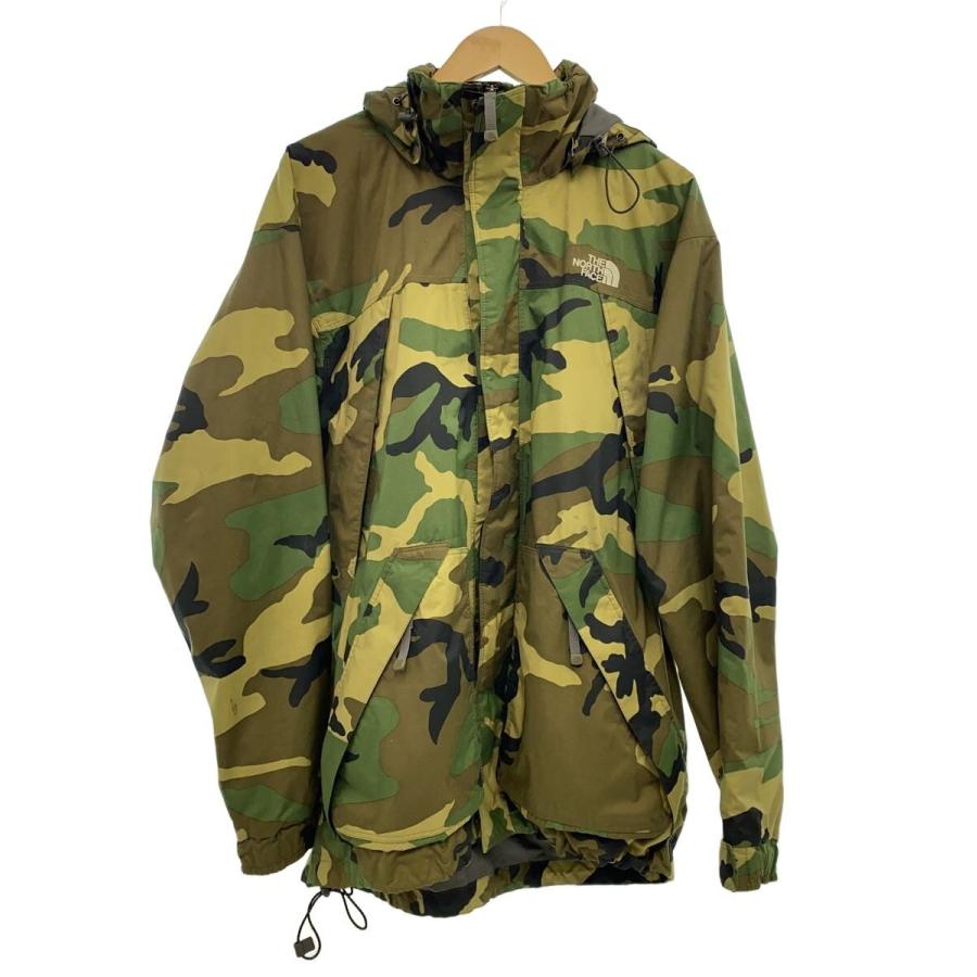 THE NORTH FACE カモフラージュ マウンテンパーカー XL THE NORTH FACE◇MAKALU JACKET_マカルジャケット/XL/ナイロン/カーキ