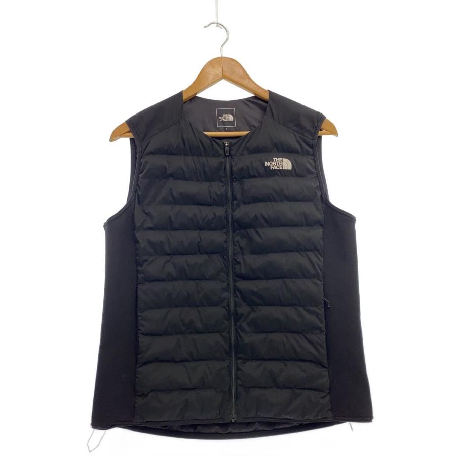 THE NORTH FACE◇RED RUN VEST_レッドランベスト/L/ナイロン/ブラック
