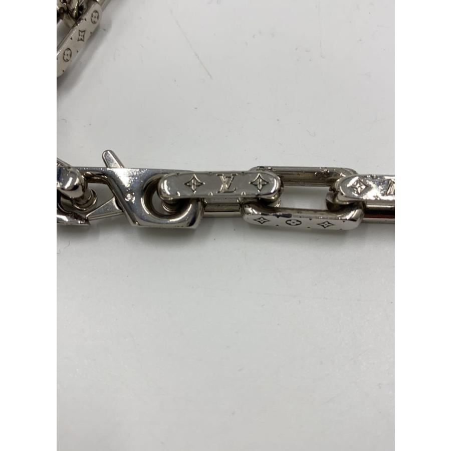 LOUIS VUITTON◇コリエ・チェーンモノグラム_SLV/--/SLV/メンズ