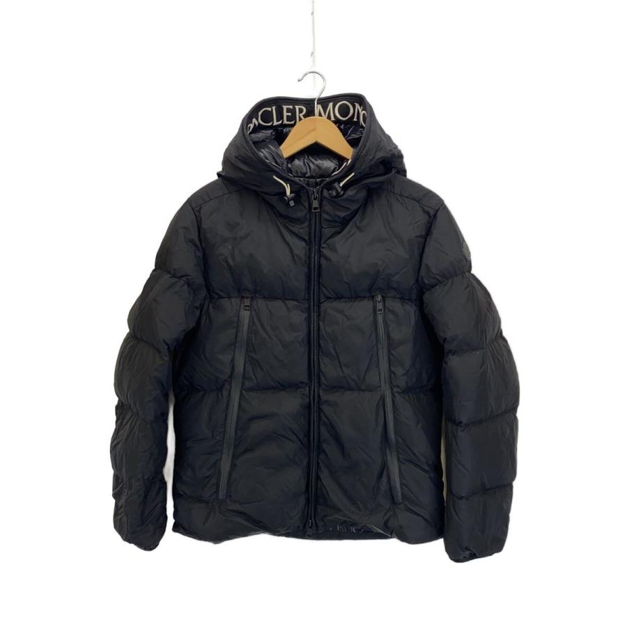 MONCLER◇ダウンジャケット/MONTCLA GIUBBOTTO/M/ナイロン/BLK 
