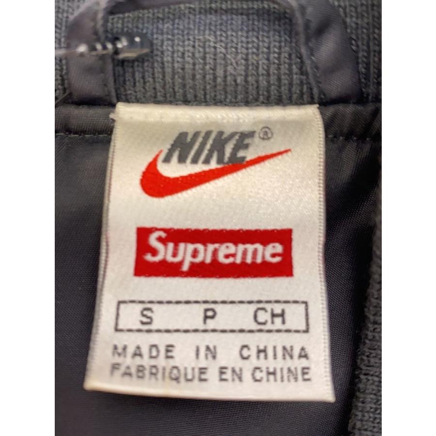 Supreme◇スタジャン/NBA TEAMS WARM UP JACKET/S/ナイロン/ブラック