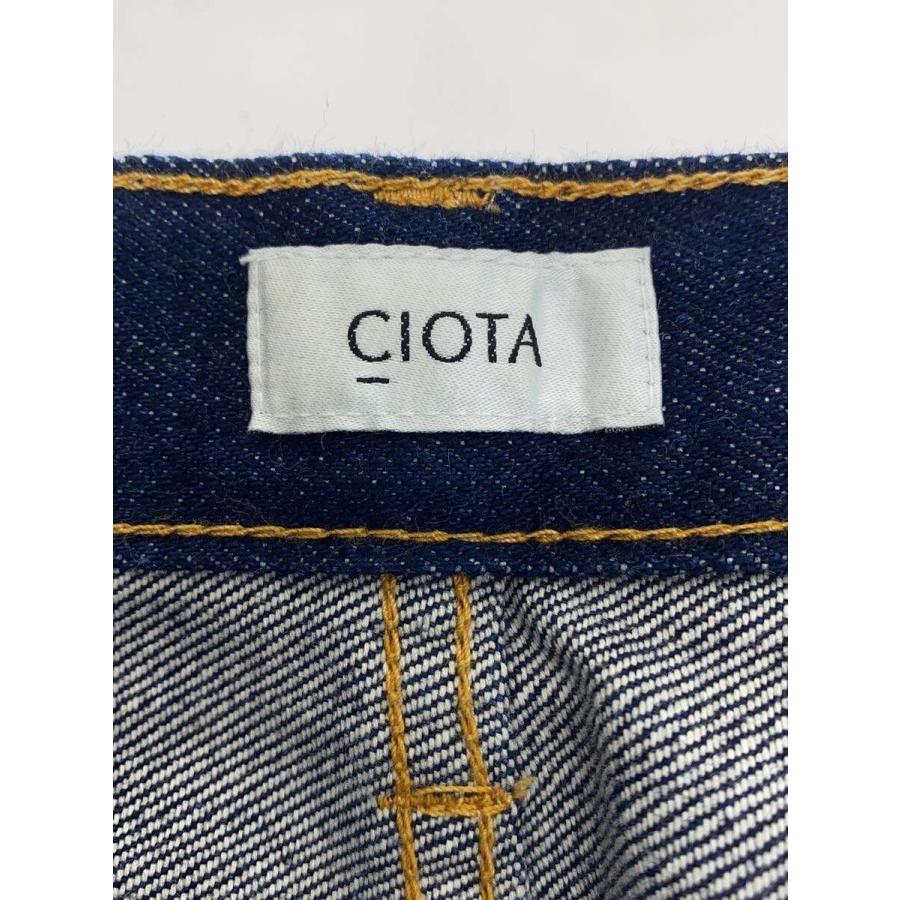CIOTA◇ボトム/本藍スビンコットン13.5ozストレートデニム/31/デニム