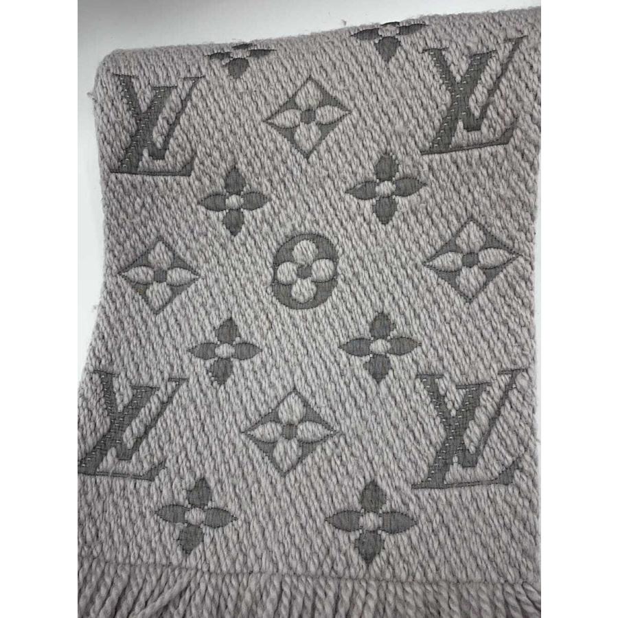 VUITTON ヴィトン ロゴマニア マフラー グレー 値下げしました！ ルイ