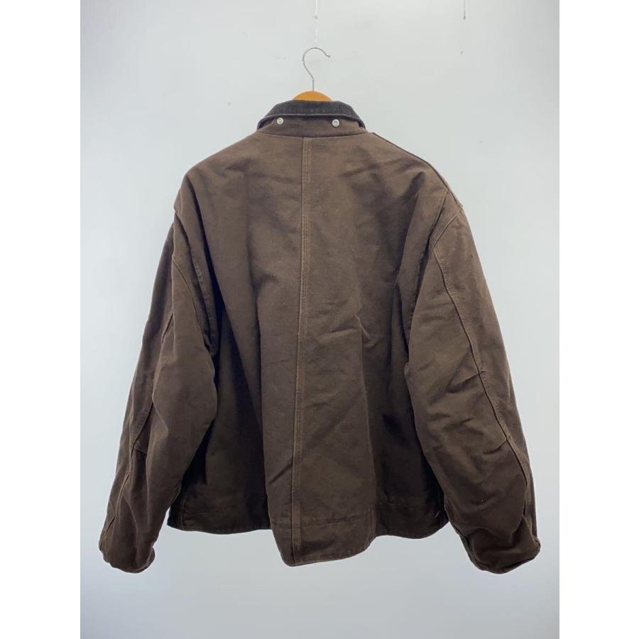 Carhartt◇ジャケット/トラディショナルジャケット/コットン/ブラウン