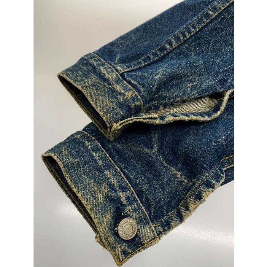 Levi's◇Gジャン/38/デニム/IDG/70502XX/復刻/BIG E/日本製/裏ボタン