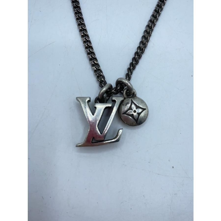 LOUIS VUITTON◇ネックレス/シルバー/トップ有/メンズ/M03188