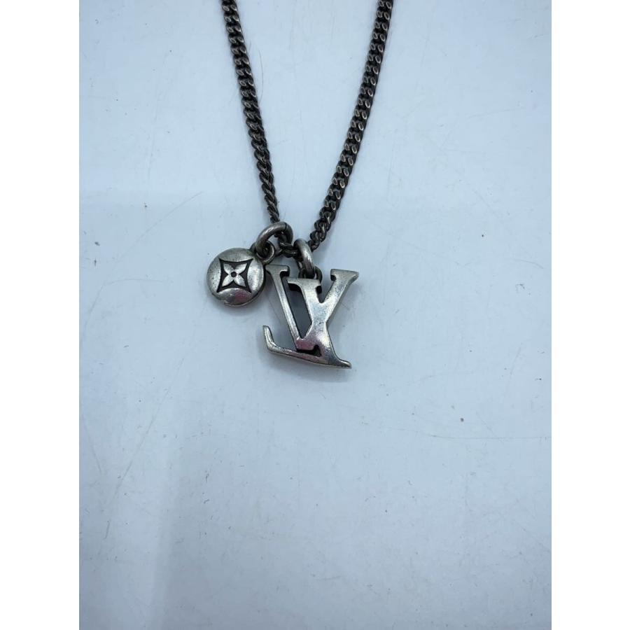 LOUIS VUITTON◇ネックレス/シルバー/トップ有/メンズ/M03188