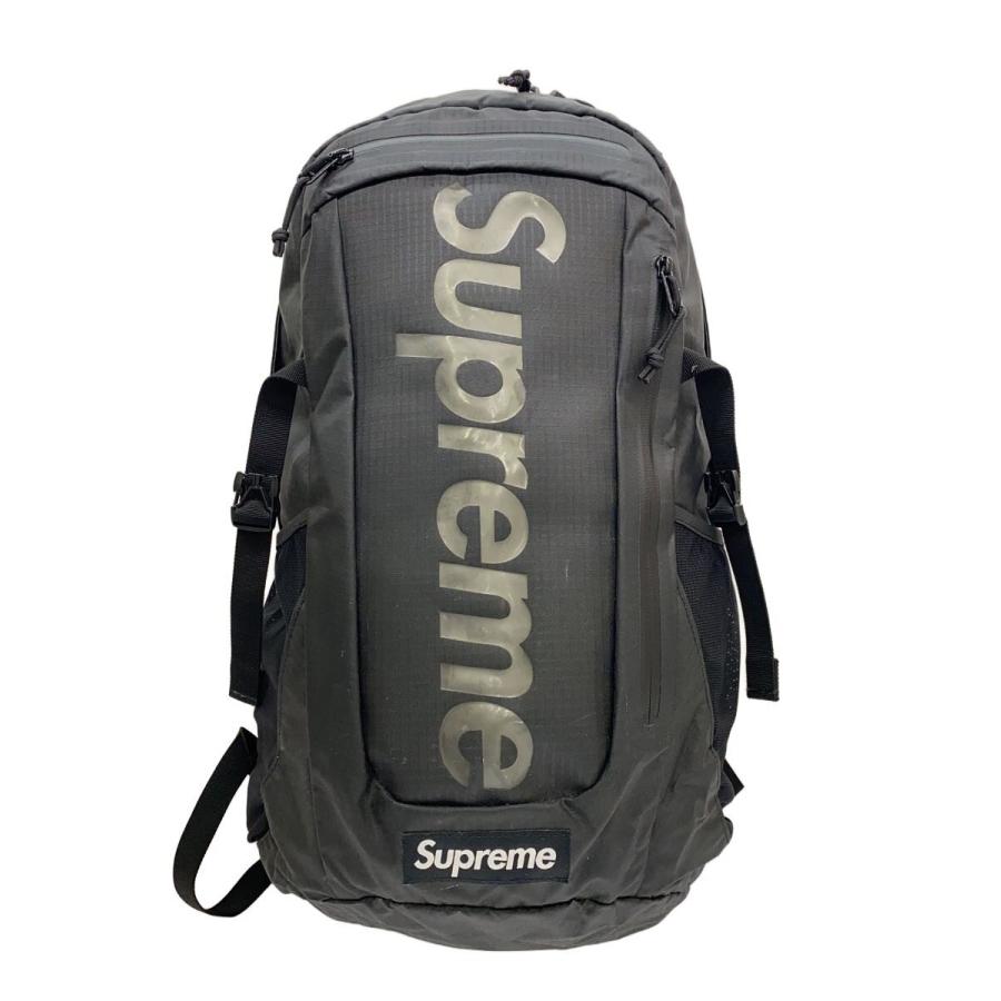 Supreme◇リュック/ナイロン/ブラック/21SS Backpack// : セカンド