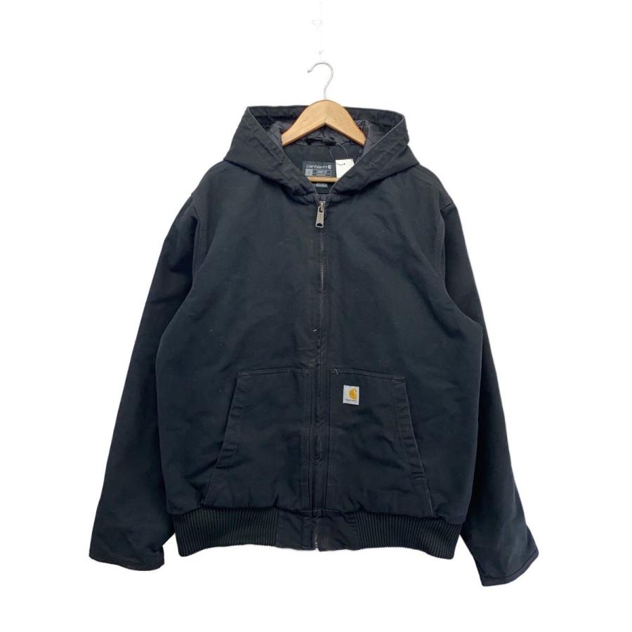 Carhartt◇ジャケット/L/コットン/ブラック/104050-BLK/ダック