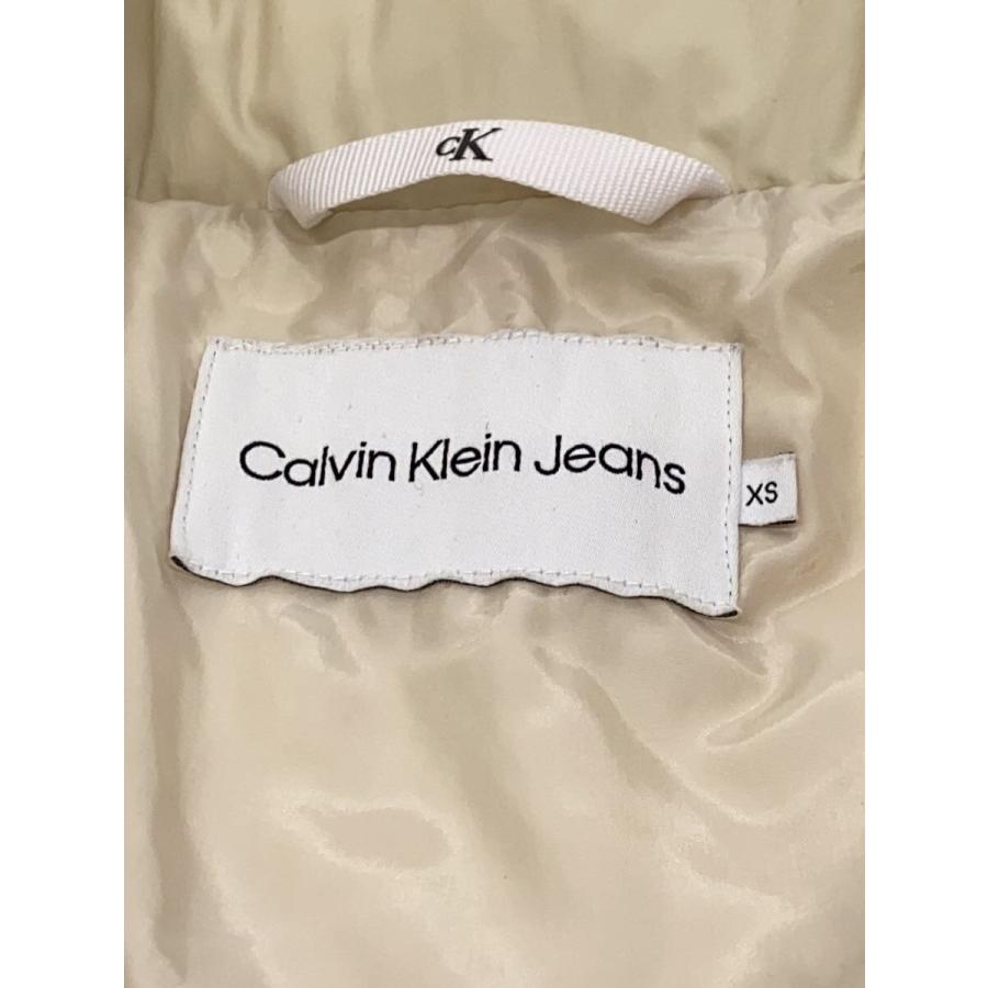 Calvin Klein Jeans◇ダウンジャケット/XS/ナイロン/ホワイト/J220171 