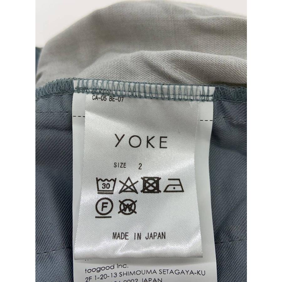 YOKE◇Printed Easy Wide Pants/ボトム/2/--/BLU/YK23SS0477P YOKE◇Printed Easy Wide Pants/ボトム/2/--/BLU/YK23SS0477P