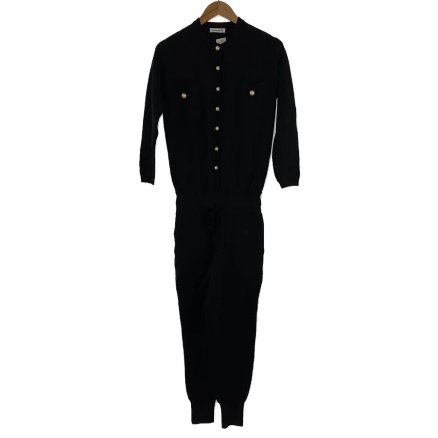 MADISONBLUE◇JUMPSUITS/XS/レーヨン/BLK/MB224-8026 : セカンド