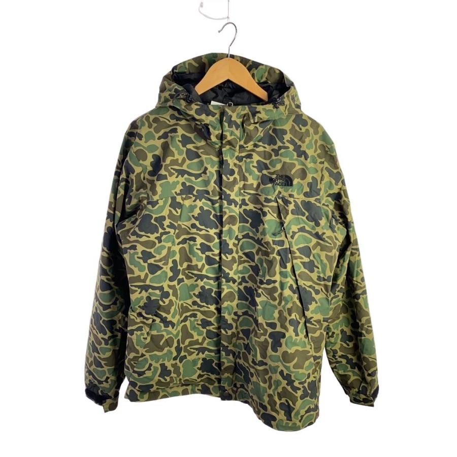 THE NORTH FACE◇T/SCOOP JACKET/ジャケット/L/ナイロン/KHK/カモフラ