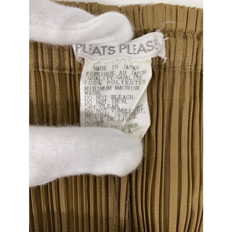 PLEATS PLEASE ISSEY MIYAKE◇ボトム/1/ポリエステル/BEG/PP83-JF609