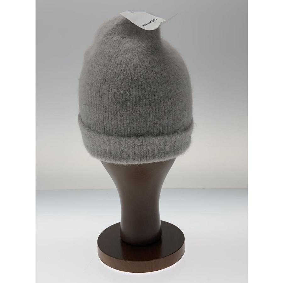 【新品・タグ付】　amiparis　イタリア製　アルパカ混　ニット　ビーニー ブルー アルパカ ストライプ Ami De Coeur ビーニー スカイ/オフ