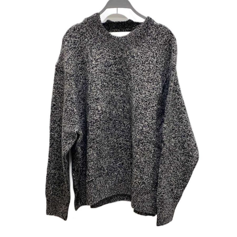 nonnotte◇J/Wool Yak Knit/ニット・セーター/ウール/GRY/N-24A-PLUS81
