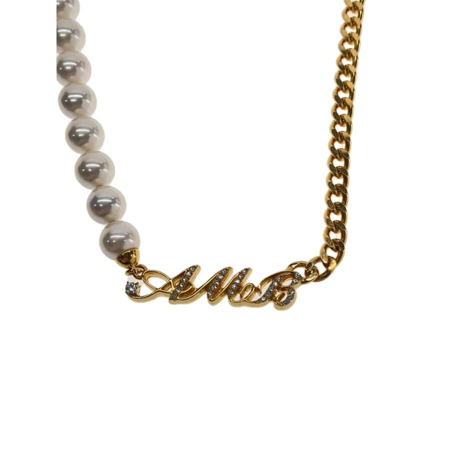 AMBUSH◇ネックレス/SV925/パール/GLD/トップ無/メンズ : セカンド